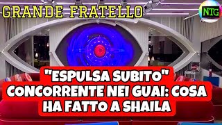 Grande Fratello sotto shock Concorrente rischia l’espulsione per frasi infuocate [upl. by Hakkeber670]