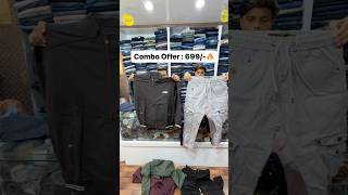 Jacket Or Cargo Combo Rs 699🔥 Combo Offer shorts cargo jacket combo trending viralvideo [upl. by Engracia]