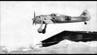 Fw190 Landing original recording of a Luftwaffe Focke Wulf [upl. by Partan]