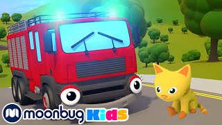 Hear The Fire Truck  Geckos Garage Songs  Childrens Music  Vehicles For Kids [upl. by Hebel]