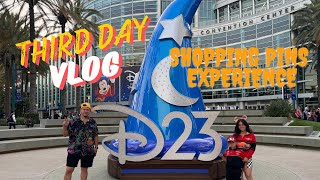 Disney D23 Expo Anaheim Convention Center Sunday Third Day Experience Pin Shopping Vlog 8112024 [upl. by Vieva]