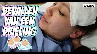 BEVALLEN VAN EEN DRIELING  VLOG 24 ☆ ZWANGER VAN EEN DRIELING [upl. by Inaliak782]