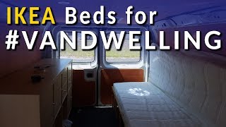 IKEA Custom Bed for Vandwelling [upl. by Trout632]