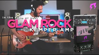 Glam rock band 80  KEMPER AMP  Guitar presets  Liveplayrock 80s kemperamp glam [upl. by Esinek]