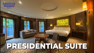 Drayton Manor Hotel  Presidential Suite Room Tour [upl. by Annasus71]