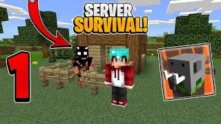 Craftsman MULTIJUGADOR Online SURVIVAL 1  Supervivencia SERVER [upl. by Alleira61]