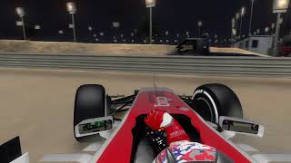 Grosjeans crash on F1 2014 [upl. by Zebapda]