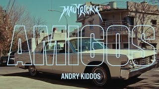 Mau y Ricky Andry Kiddos  Amigos Official Lyric Video [upl. by Acinom149]