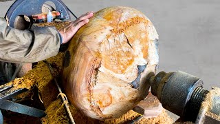 Woodturning  Master Carpenter And How To Create Masterpieces From Rare Wood [upl. by Iana]