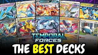 10 Best Pokemon Decks  March 2024 Post Rotation Temporal Forces [upl. by Atisusej]