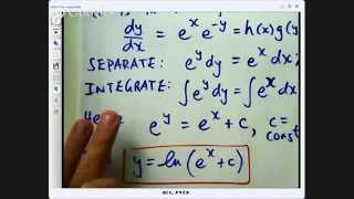 Separable differential equations How to solve [upl. by Hehre]