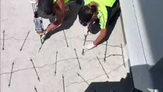 Concrete Crack Lock  Time Lapse  ARDEX Australia  Concrete Repair [upl. by Reivaxe]