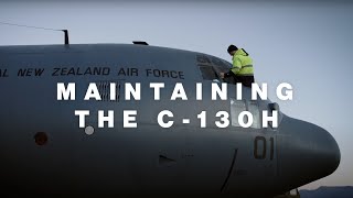 Keeping the C130H Hercules running  Royal New Zealand Air Force [upl. by Hnil]