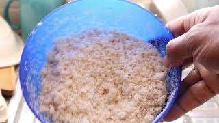 Recettes attiekecomment faire son attieke avec le garri Nigerian [upl. by Atirec]