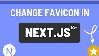 How to Change Favicon in Next JS  nextjs me favicon kaise change kare  next me icon kaise badle [upl. by Sirromad533]