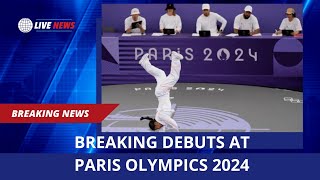 BREAKING DEBUTS AT PARIS OLYMPICS 2024 [upl. by Cramer373]