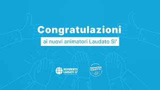 Congratulazioni ai nuovi animatori Laudato Si 🎉🌿 [upl. by Nathanson]