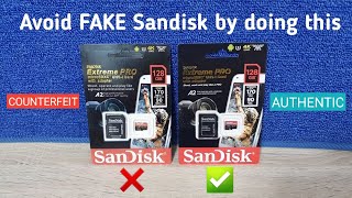 FAKE vs Original Sandisk Extreme Pro Micro SD  How to avoid FAKE Cards Gadgets of Infinity [upl. by Gentilis]