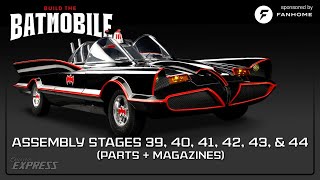 FANHOME 1966 Batmobile Live Build  Assembly Stages 3944 [upl. by Stephana]