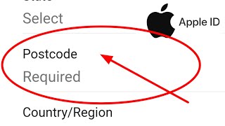 Postcode for Apple ID  postcode ka matlab kya hota hai  postcode kya hai [upl. by Yssep]