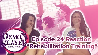 Demon Slayer  Reaction  S1E24  Rehabilitation Training [upl. by Enetsirhc]