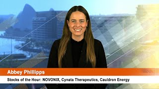 Stocks of the Hour NOVONIX Cynata Therapeutics Cauldron Energy [upl. by Faden]