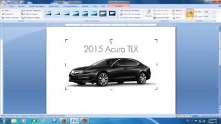 Como recortar un imagen con word [upl. by Ynnaej]