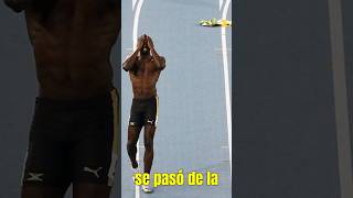 El día que Usain Bolt🇯🇲 se excedió‼️ viral futbol shorts trackandfield [upl. by Seidel]