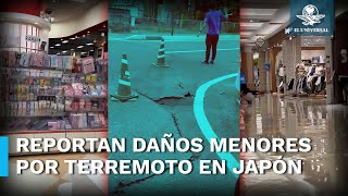 Las impresionantes imágenes del terremoto en Japón que provoca alerta de tsunami [upl. by Yahiya]