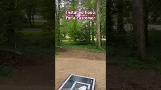 Lifetime portable basketball hoop installation [upl. by Snehpets]