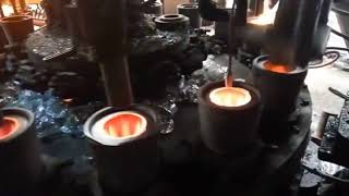 MACHINE PRESSED GLASS PRODUCTION [upl. by Yr]