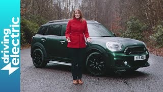 MINI Countryman PHEV review  DrivingElectric [upl. by Eiduj]