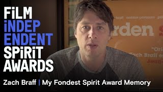 Zach Braffs Fond Spirit Award Memories [upl. by Mady]