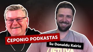 BETSAFE Čeponio podkastas 16 su Donaldu Kairiu [upl. by Eimat]