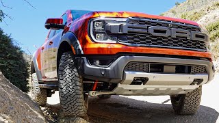 2024 FORD RANGER RAPTOR Production and OFFROAD TEST [upl. by Tremml]