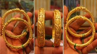 From 3 Gram Gold Pair BalaBautiChuri With Price  Light Weight Bangles Gold amp BronzeCrazyJena [upl. by Cordy45]