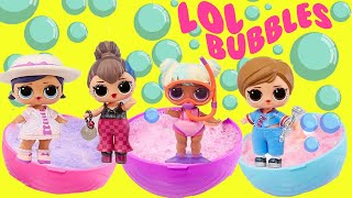 LOL Surprise Bubble Surprise Dolls Crafts for Kids [upl. by Dami]