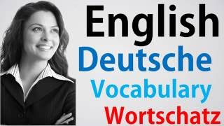 Video46 DeutschEnglisch Wortschatz Übersetzung German English Kostenlos Außerirdische [upl. by Karia110]