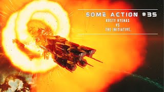 EVE Online Some Action 35 Rusty Hyenas VS The Initiative eng subs [upl. by Fugate]