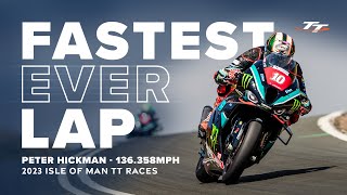 Fastest EVER Lap of the Isle of Man TT  Peter Hickman  136358mph [upl. by Tenay]