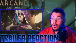 SHE’S THE SYMBOL Arcane Season 2 Official Trailer Reaction [upl. by Annoynek]