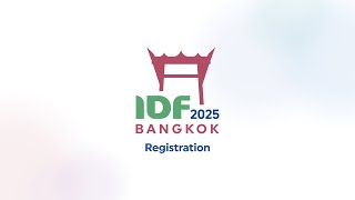 IDF World Diabetes Congress 2025  Registration [upl. by Thistle908]