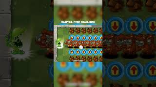 Snappea pvz2 challenge shorts pvz2 pvz2story [upl. by Haerb]