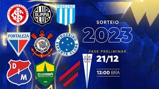 Sorteio da Primeira Fase da Copa CONMEBOL SulAmericana 2024 [upl. by Kandace252]