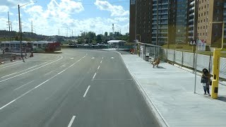 OC Transpo Stage 2 LRT Detours Temporary Relocated Bayshore Station Local Platform Sept 2021 [upl. by Riehl617]