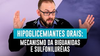 Resumão Hipoglicemiantes Orais  Biguanidas e Sulfonilureias  Prof José  Farmacologia Fácil [upl. by Dnalor354]