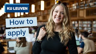 How to apply to KU Leuven  Belgium  International students  University application [upl. by Wood523]