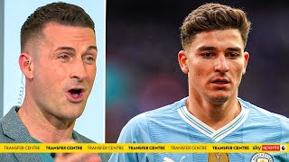 The Transfer Show REACTS to Julian Alvarezs massive move from Man City 😲 [upl. by Adnama]