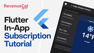 Flutter InApp Subscription Tutorial iOS and Android [upl. by Hurff356]