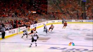 Claude Giroux Goal in Round 1 Game 6 Flyers vs Penguins [upl. by Edmunda]